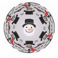 Jacky Frost's Snow Fight Egg Embossed & Debossed 3MF & STL - Thumbnail 5