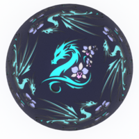 Orchid Dragon Egg Embossed & Debossed 3MF& STL - Thumbnail 5