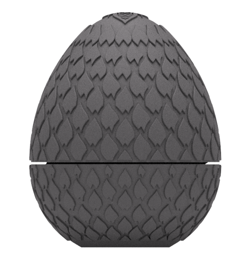 Dragon Scale Egg 3MF & STL