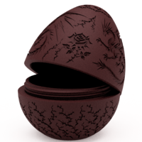 Thorn Dragon Egg 3MF - Thumbnail 1