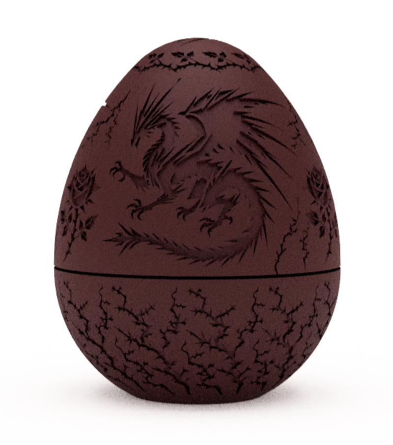 Thorn Dragon Egg 3MF