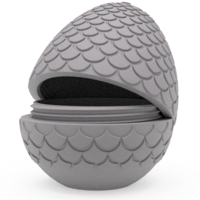 Water Scale Dragon Egg 3MF & STL - Thumbnail 1