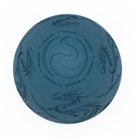 Water Dragon Egg 3MF & STL - Thumbnail 3