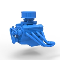 Engine of Australian Super Sedan 1:25 - Thumbnail 1