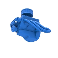 Engine of Australian Super Sedan 1:25 - Thumbnail 2