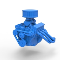 Engine of Australian Super Sedan 1:25 - Thumbnail 3