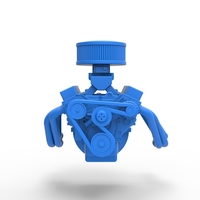 Engine of Australian Super Sedan 1:25 - Thumbnail 4