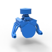 Engine of Australian Super Sedan 1:25 - Thumbnail 10