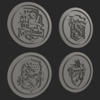  ▪ KIT 6 COASTERS 🥤 Hogwarts Schools 🧙‍♂️ + PERSONALIZED CASE🌟 - Thumbnail 2