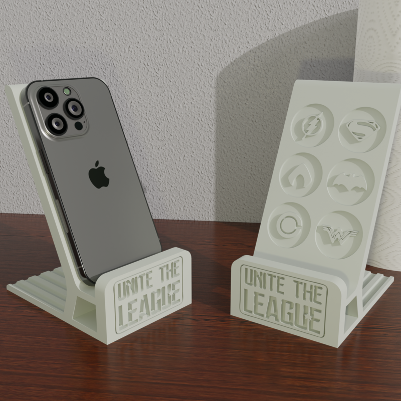 ► Justice League cell phone holder - FAST PRINT