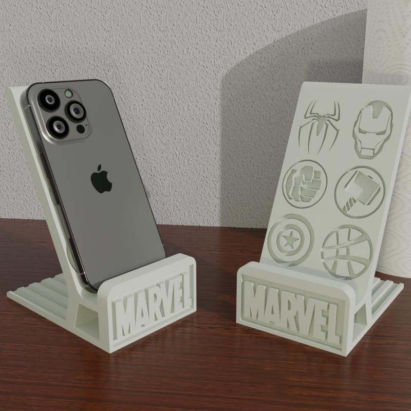 ► Marvel cell phone holder - FAST PRINTING