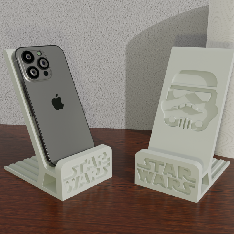 ►  Star Wars cell phone holder ⭐ - Quick Print