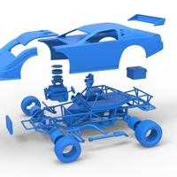 Australian Super Sedan Version 2 Scale 1:25 - Thumbnail 23