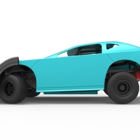 Australian Super Sedan Version 2 while turning 1:25 - Thumbnail 7