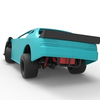 Australian Super Sedan Version 2 while turning 1:25 - Thumbnail 12