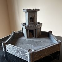 Attachable dice tower and dice tray - Thumbnail 3
