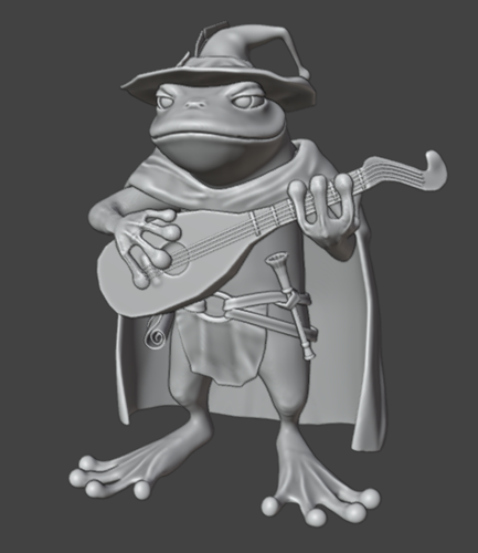 D&D Bard Frog