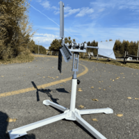 HORIZONTAL PORTABLE 3D PRINTED WIND TURBINE 15-20 WATTS - Thumbnail 1