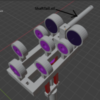 HORIZONTAL PORTABLE 3D PRINTED WIND TURBINE 15-20 WATTS - Thumbnail 10