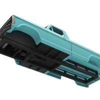 Top part of Mud truck Scale 1:25 - Thumbnail 3