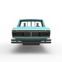 Top part of Mud truck Scale 1:25 - Thumbnail 5