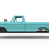 Top part of Mud truck Scale 1:25 - Thumbnail 6