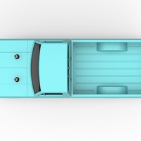 Top part of Mud truck Scale 1:25 - Thumbnail 8