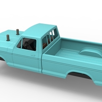 Top part of Mud truck Scale 1:25 - Thumbnail 9