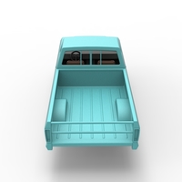 Top part of Mud truck Scale 1:25 - Thumbnail 12