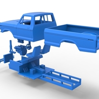 Top part of Mud truck Scale 1:25 - Thumbnail 19