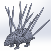 Custom Porcupine Pen Holder - Thumbnail 3