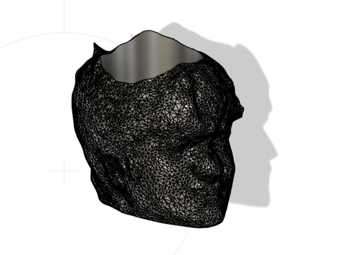 Custom Scanned Face Shot Glass