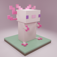 minecraft axolotl - Thumbnail 2