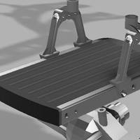 Axial SCX-10 Rear Bed and Fuel Cell - Thumbnail 1
