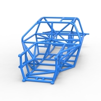 Frame of New Zealand Super Saloon race car 1:25 - Thumbnail 3