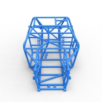 Frame of New Zealand Super Saloon race car 1:25 - Thumbnail 5