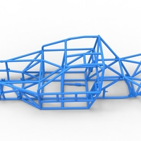 Frame of New Zealand Super Saloon race car 1:25 - Thumbnail 7