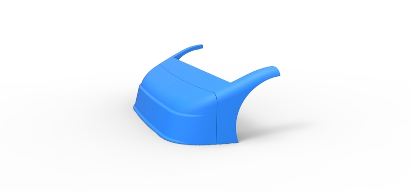 Nose of New Zealand Super Saloon race car 1:25