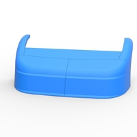 Nose of New Zealand Super Saloon race car 1:25 - Thumbnail 3