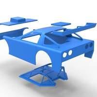 Shell of New Zealand Super Saloon race car 1:25 - Thumbnail 24