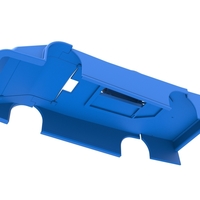 Shell of Asphalt Outlaw Super late model 1:25 - Thumbnail 3