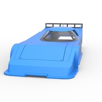 Shell of Asphalt Outlaw Super late model 1:25 - Thumbnail 4