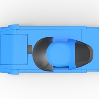 Shell of Asphalt Outlaw Super late model 1:25 - Thumbnail 9