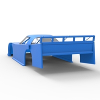 Shell of Asphalt Outlaw Super late model 1:25 - Thumbnail 11