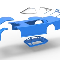 Shell of Asphalt Outlaw Super late model 1:25 - Thumbnail 18