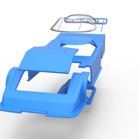 Shell of Asphalt Outlaw Super late model 1:25 - Thumbnail 20