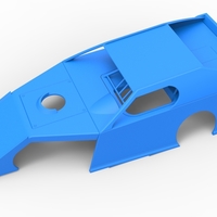 Shell of Dirt Modified stock car Scale 1:25 - Thumbnail 2