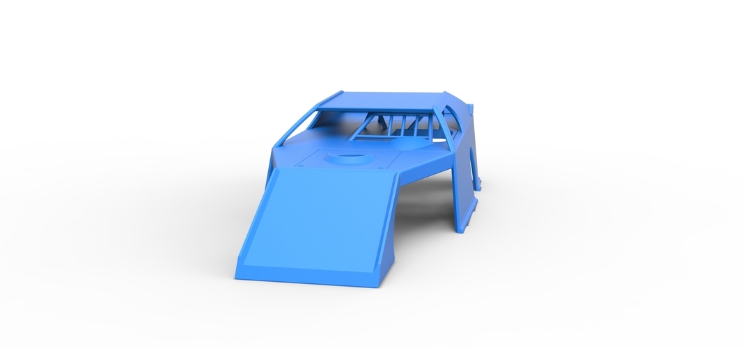 Shell of Dirt Modified stock car Scale 1:25 3D Print 566774