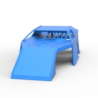 Shell of Dirt Modified stock car Scale 1:25 - Thumbnail 4