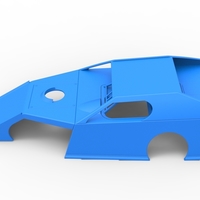 Shell of Dirt Modified stock car Scale 1:25 - Thumbnail 8